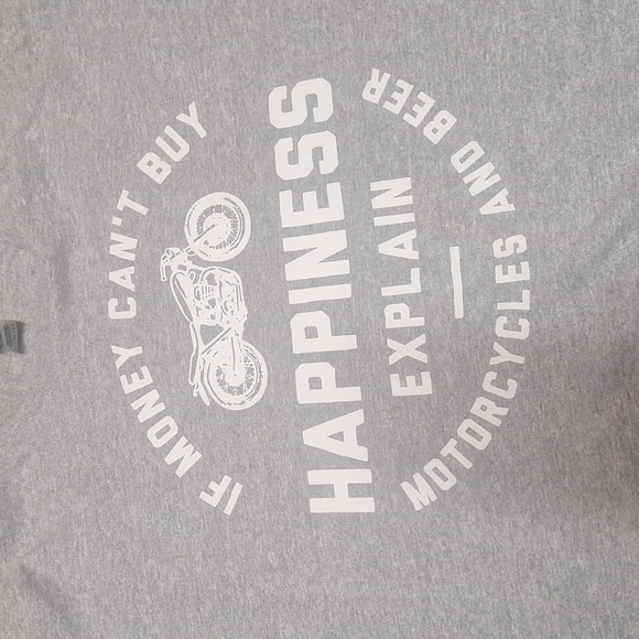 If money can't buy happiness explain motorcycles and beer - Picture 2 of 4